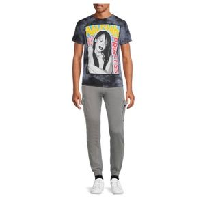 Aaliyah R&B Princess Graphic Band Tee Shirt Black Tie Dye 3XL NWOT